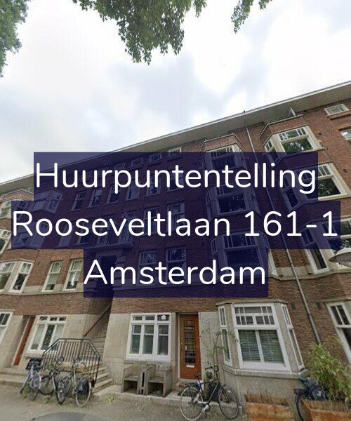 Foto gevel Huurpuntentelling voor Rooseveltlaan 161-1, Amsterdam
