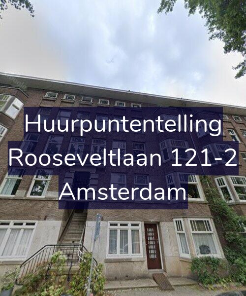 Foto gevel Huurpuntentelling voor Rooseveltlaan 121-2, Amsterdam