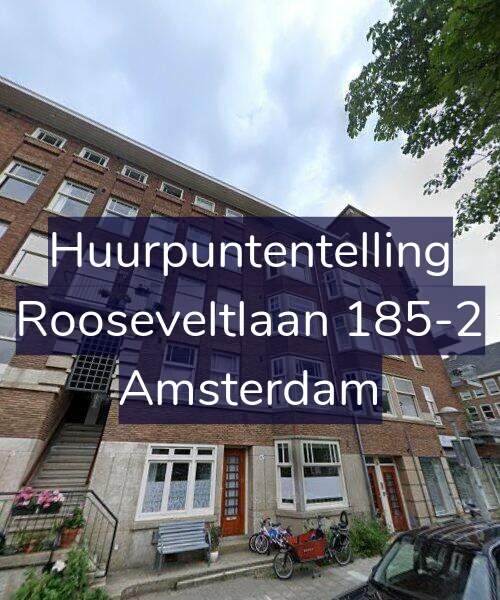 Foto gevel Huurpuntentelling voor Rooseveltlaan 185-2, Amsterdam