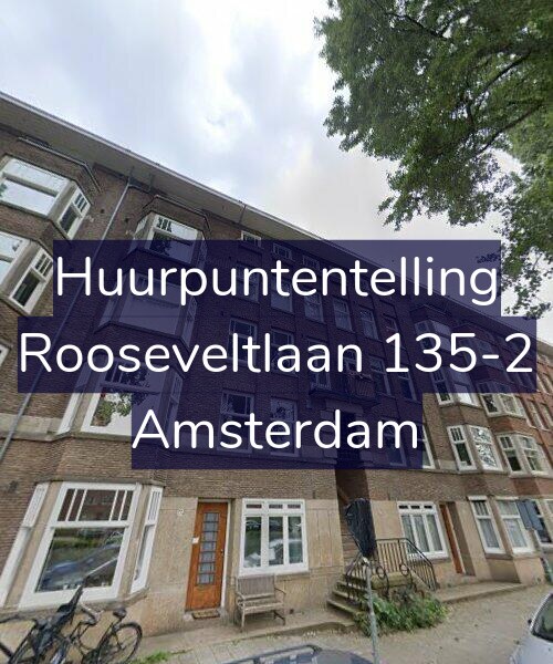 Foto gevel Huurpuntentelling voor Rooseveltlaan 135-2, Amsterdam