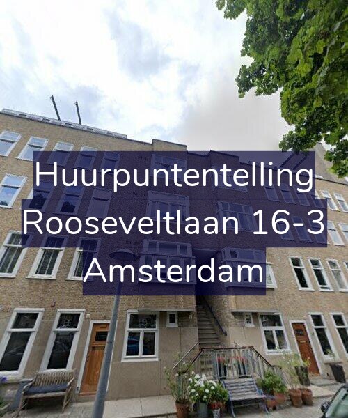 Foto gevel Huurpuntentelling voor Rooseveltlaan 16-3, Amsterdam