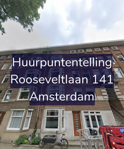 Foto gevel Huurpuntentelling voor Rooseveltlaan 141, Amsterdam