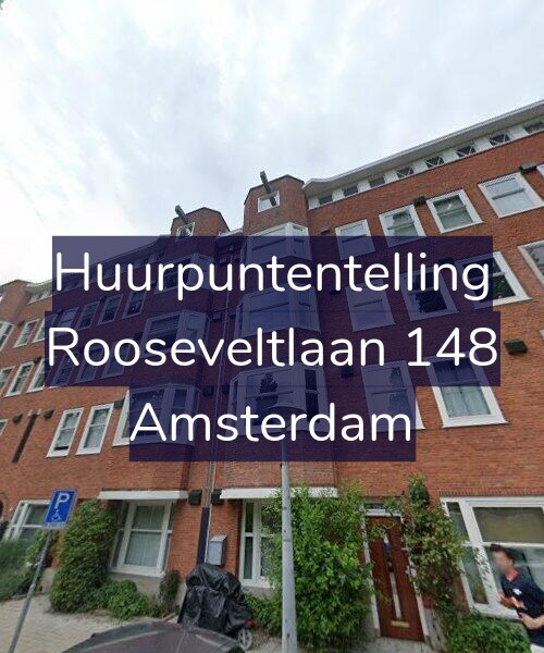 Foto gevel Huurpuntentelling voor Rooseveltlaan 148, Amsterdam