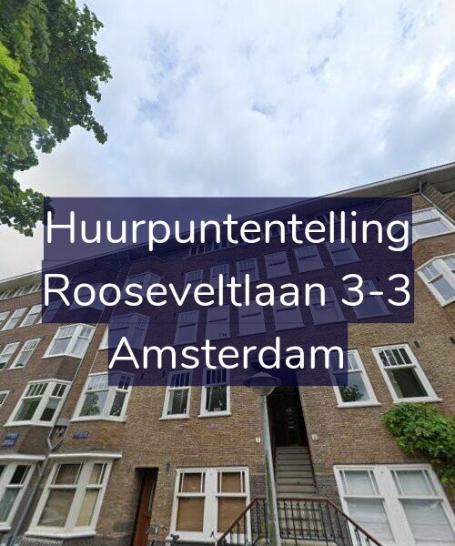 Foto gevel Huurpuntentelling voor Rooseveltlaan 3-3, Amsterdam