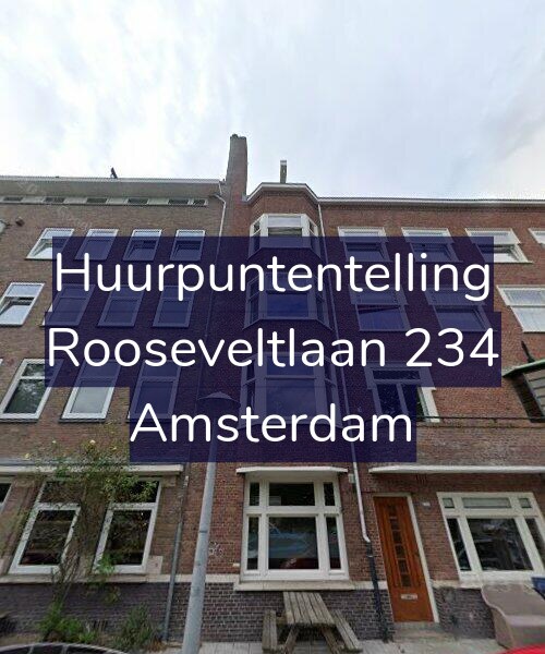 Foto gevel Huurpuntentelling voor Rooseveltlaan 234, Amsterdam