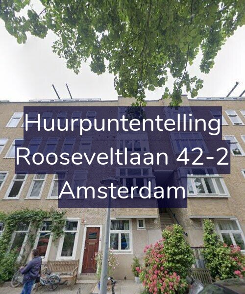 Foto gevel Huurpuntentelling voor Rooseveltlaan 42-2, Amsterdam