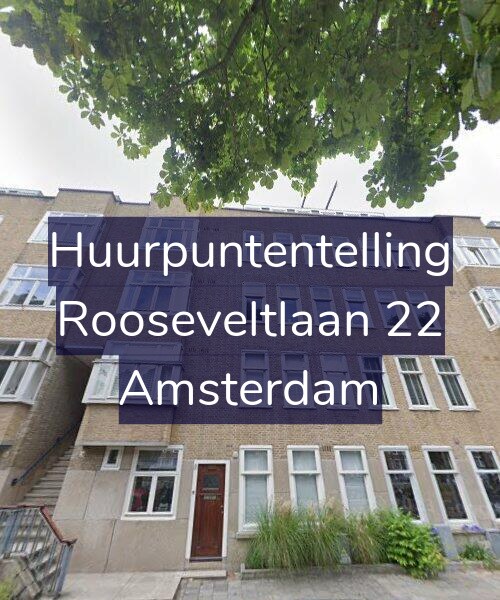 Foto gevel Huurpuntentelling voor Rooseveltlaan 22, Amsterdam