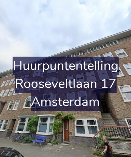Foto gevel Huurpuntentelling voor Rooseveltlaan 17, Amsterdam