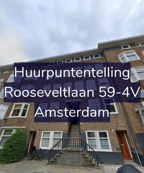 Foto gevel Huurpuntentelling voor Rooseveltlaan 59-4V, Amsterdam