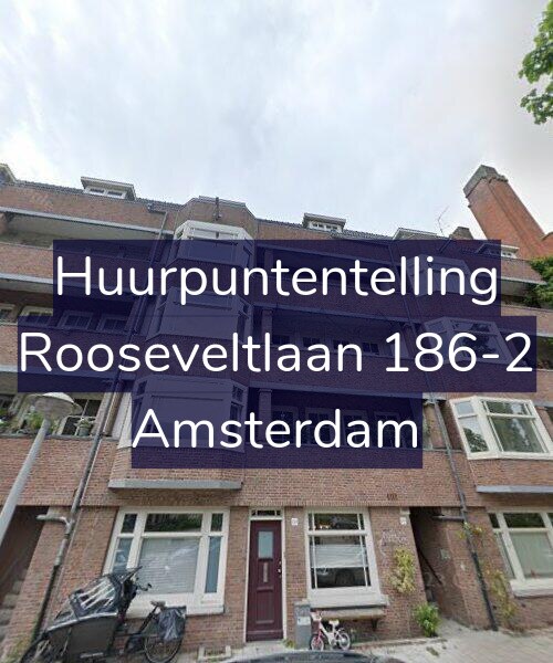Foto gevel Huurpuntentelling voor Rooseveltlaan 186-2, Amsterdam