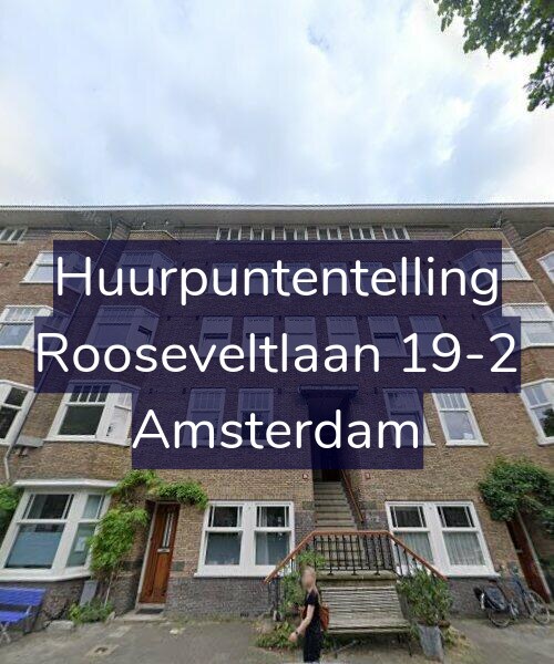Foto gevel Huurpuntentelling voor Rooseveltlaan 19-2, Amsterdam