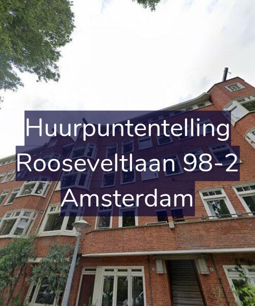 Foto gevel Huurpuntentelling voor Rooseveltlaan 98-2, Amsterdam