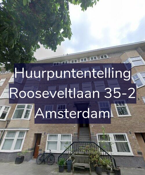 Foto gevel Huurpuntentelling voor Rooseveltlaan 35-2, Amsterdam