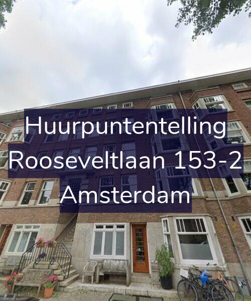 Foto gevel Huurpuntentelling voor Rooseveltlaan 153-2, Amsterdam