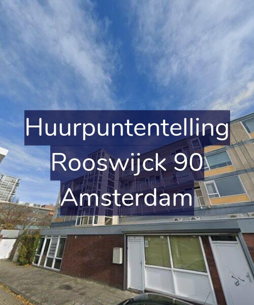 Foto gevel Huurpuntentelling voor Rooswijck 90, Amsterdam