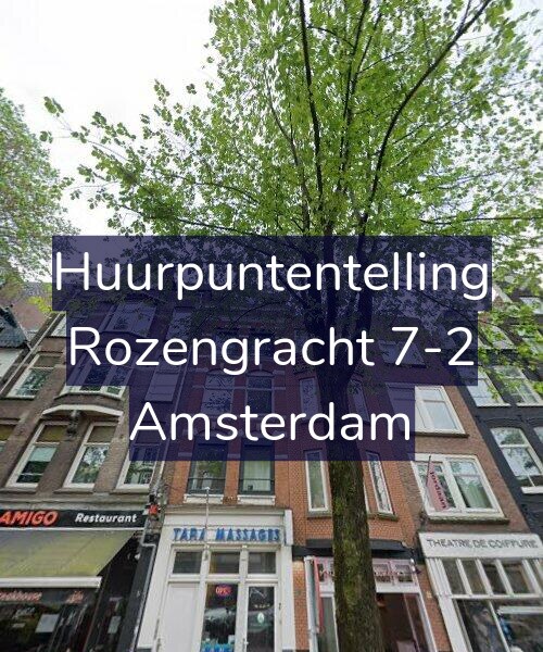 Foto gevel Huurpuntentelling voor Rozengracht 7-2, Amsterdam