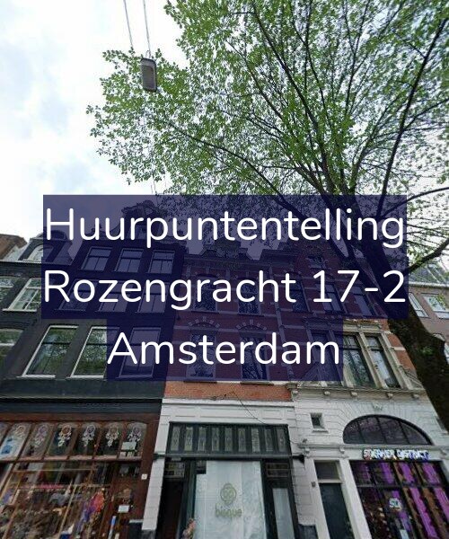 Foto gevel Huurpuntentelling voor Rozengracht 17-2, Amsterdam