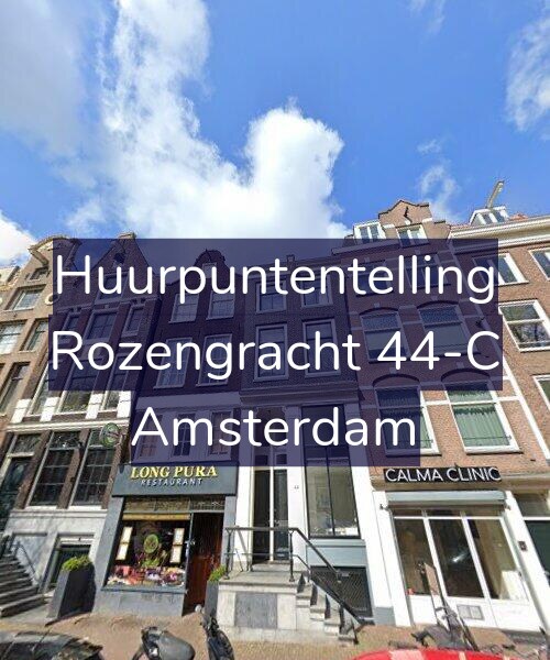 Foto gevel Huurpuntentelling voor Rozengracht 44-C, Amsterdam