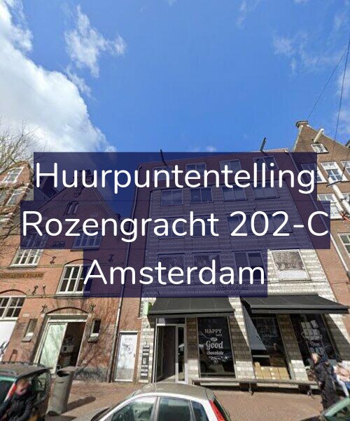 Foto gevel Huurpuntentelling voor Rozengracht 202-C, Amsterdam
