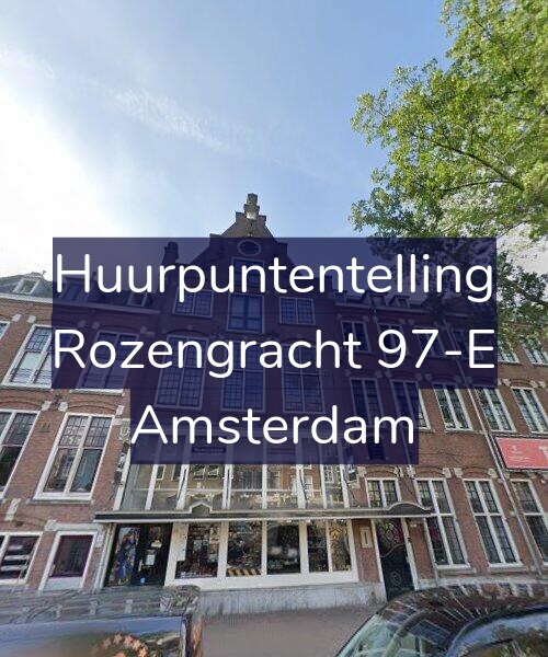 Foto gevel Huurpuntentelling voor Rozengracht 97-E, Amsterdam