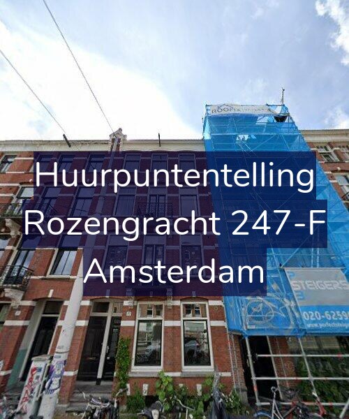 Foto gevel Huurpuntentelling voor Rozengracht 247-F, Amsterdam