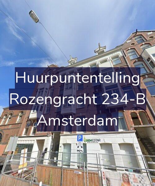 Foto gevel Huurpuntentelling voor Rozengracht 234-B, Amsterdam