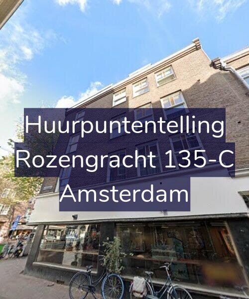 Foto gevel Huurpuntentelling voor Rozengracht 135-C, Amsterdam