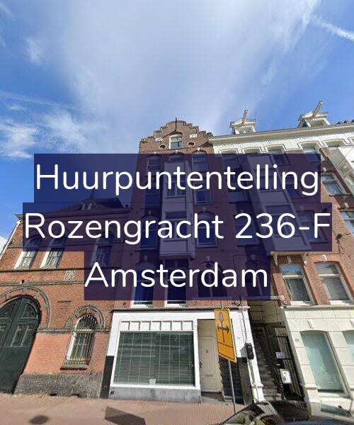 Foto gevel Huurpuntentelling voor Rozengracht 236-F, Amsterdam