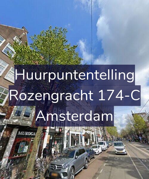 Foto gevel Huurpuntentelling voor Rozengracht 174-C, Amsterdam