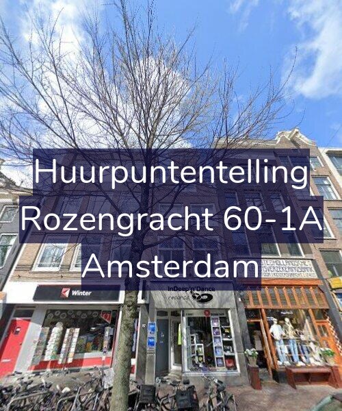 Foto gevel Huurpuntentelling voor Rozengracht 60-1A, Amsterdam