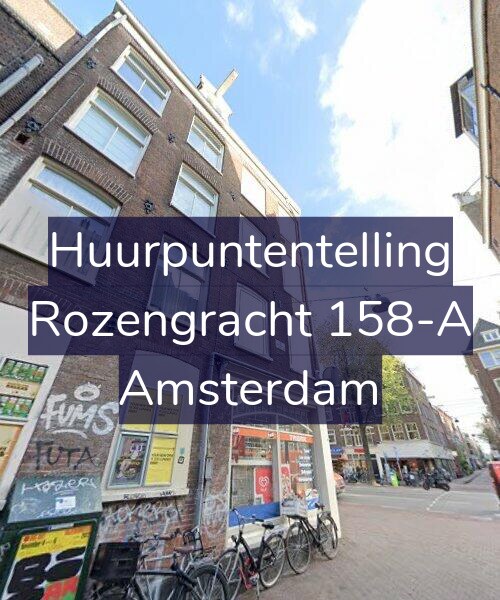 Foto gevel Huurpuntentelling voor Rozengracht 158-A, Amsterdam