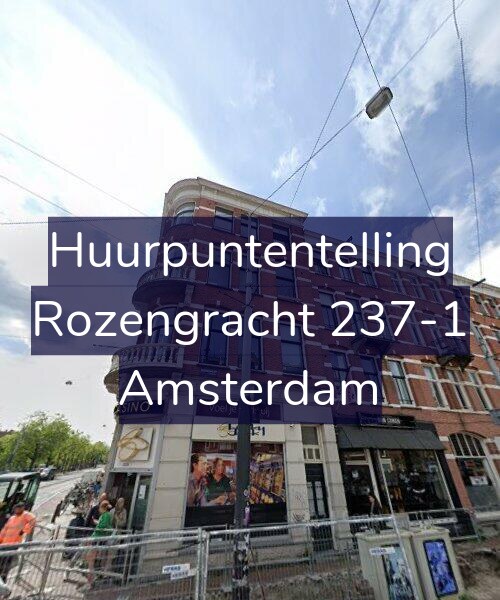Foto gevel Huurpuntentelling voor Rozengracht 237-1, Amsterdam