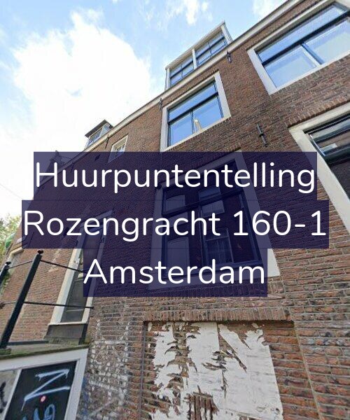 Foto gevel Huurpuntentelling voor Rozengracht 160-1, Amsterdam
