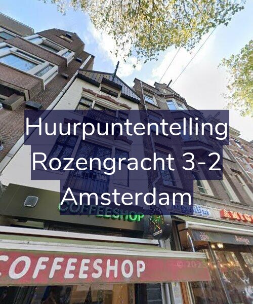 Foto gevel Huurpuntentelling voor Rozengracht 3-2, Amsterdam