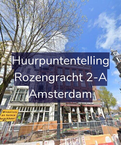 Foto gevel Huurpuntentelling voor Rozengracht 2-A, Amsterdam