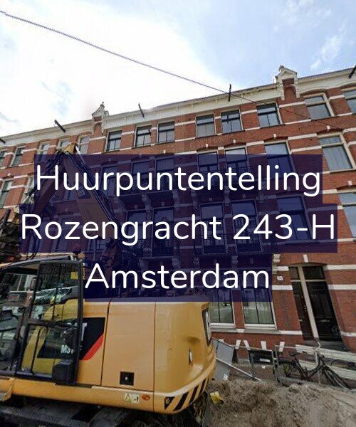 Foto gevel Huurpuntentelling voor Rozengracht 243-H, Amsterdam