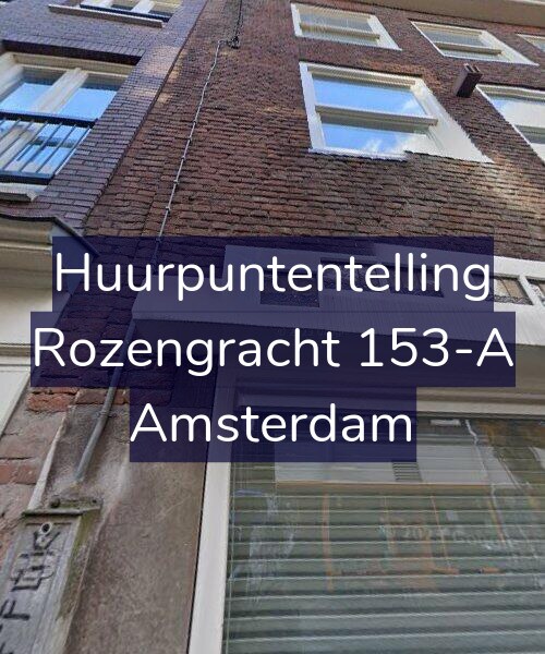 Foto gevel Huurpuntentelling voor Rozengracht 153-A, Amsterdam