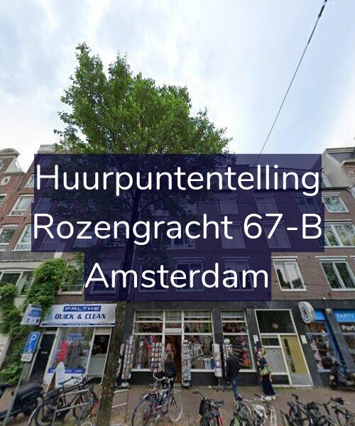 Foto gevel Huurpuntentelling voor Rozengracht 67-B, Amsterdam