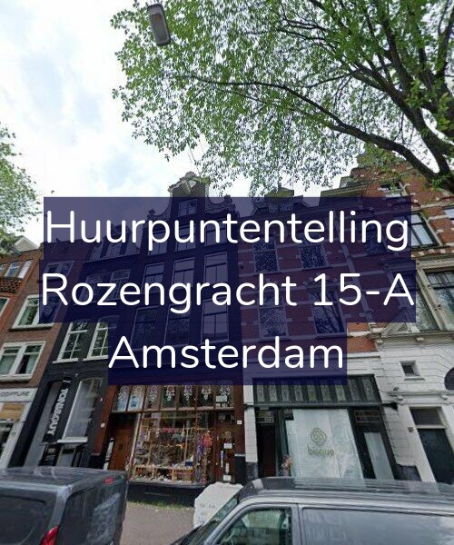 Foto gevel Huurpuntentelling voor Rozengracht 15-A, Amsterdam