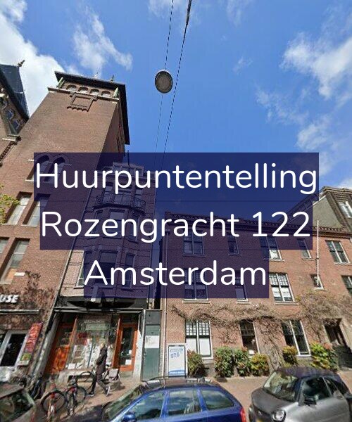 Foto gevel Huurpuntentelling voor Rozengracht 122, Amsterdam
