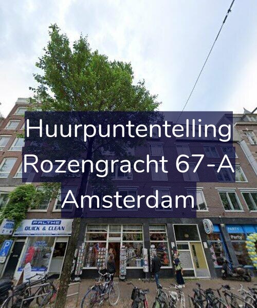 Foto gevel Huurpuntentelling voor Rozengracht 67-A, Amsterdam