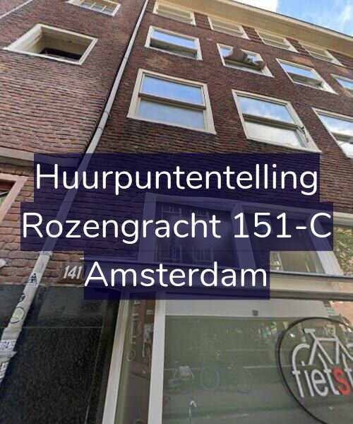 Foto gevel Huurpuntentelling voor Rozengracht 151-C, Amsterdam