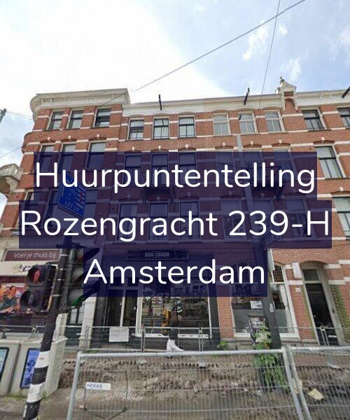 Foto gevel Huurpuntentelling voor Rozengracht 239-H, Amsterdam