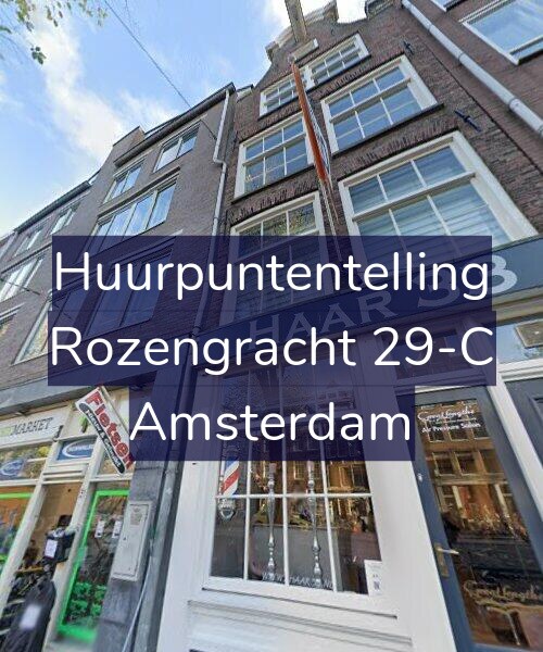 Foto gevel Huurpuntentelling voor Rozengracht 29-C, Amsterdam