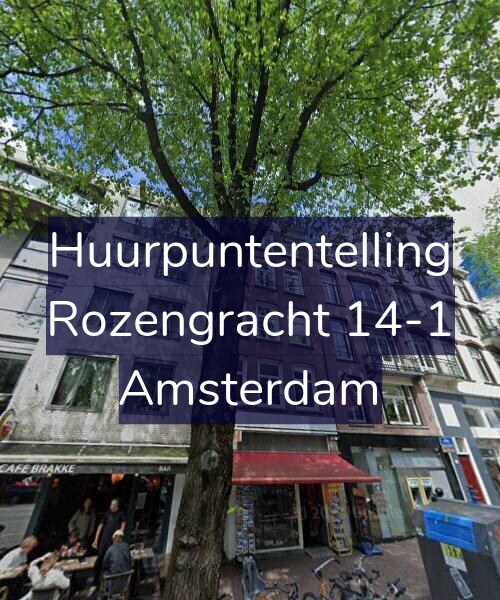 Foto gevel Huurpuntentelling voor Rozengracht 14-1, Amsterdam