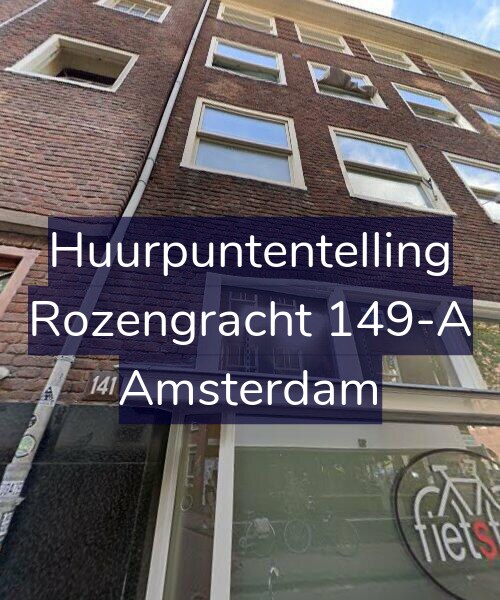Foto gevel Huurpuntentelling voor Rozengracht 149-A, Amsterdam