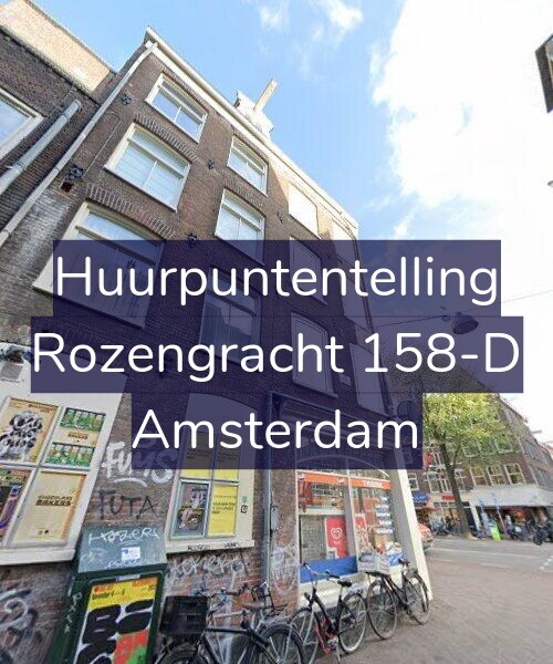 Foto gevel Huurpuntentelling voor Rozengracht 158-D, Amsterdam