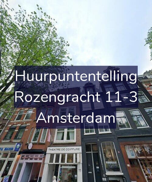 Foto gevel Huurpuntentelling voor Rozengracht 11-3, Amsterdam