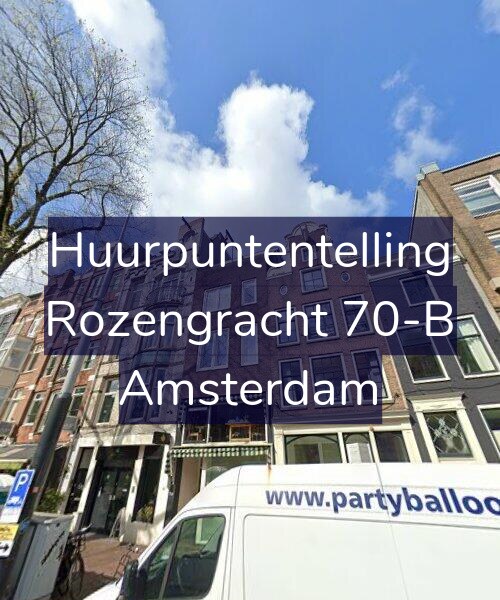 Foto gevel Huurpuntentelling voor Rozengracht 70-B, Amsterdam