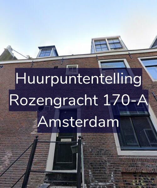Foto gevel Huurpuntentelling voor Rozengracht 170-A, Amsterdam
